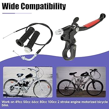 Amazon.com: CILOYU Motorized Bike Throttle Cable Handle Grip